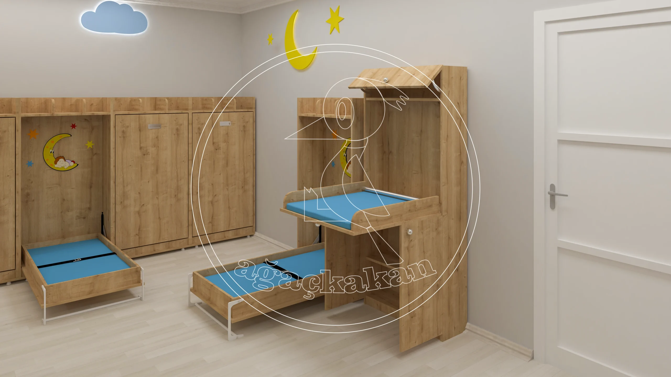 Anaokulu Fabrikası Natürel Amortisörlü kampet uyku odası, Anaokullarında Uyku Saatinin Önemi