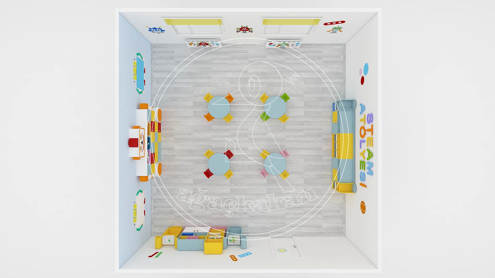 Anaokulu Etkinlik Atölyeleri, Steam Atölyesi