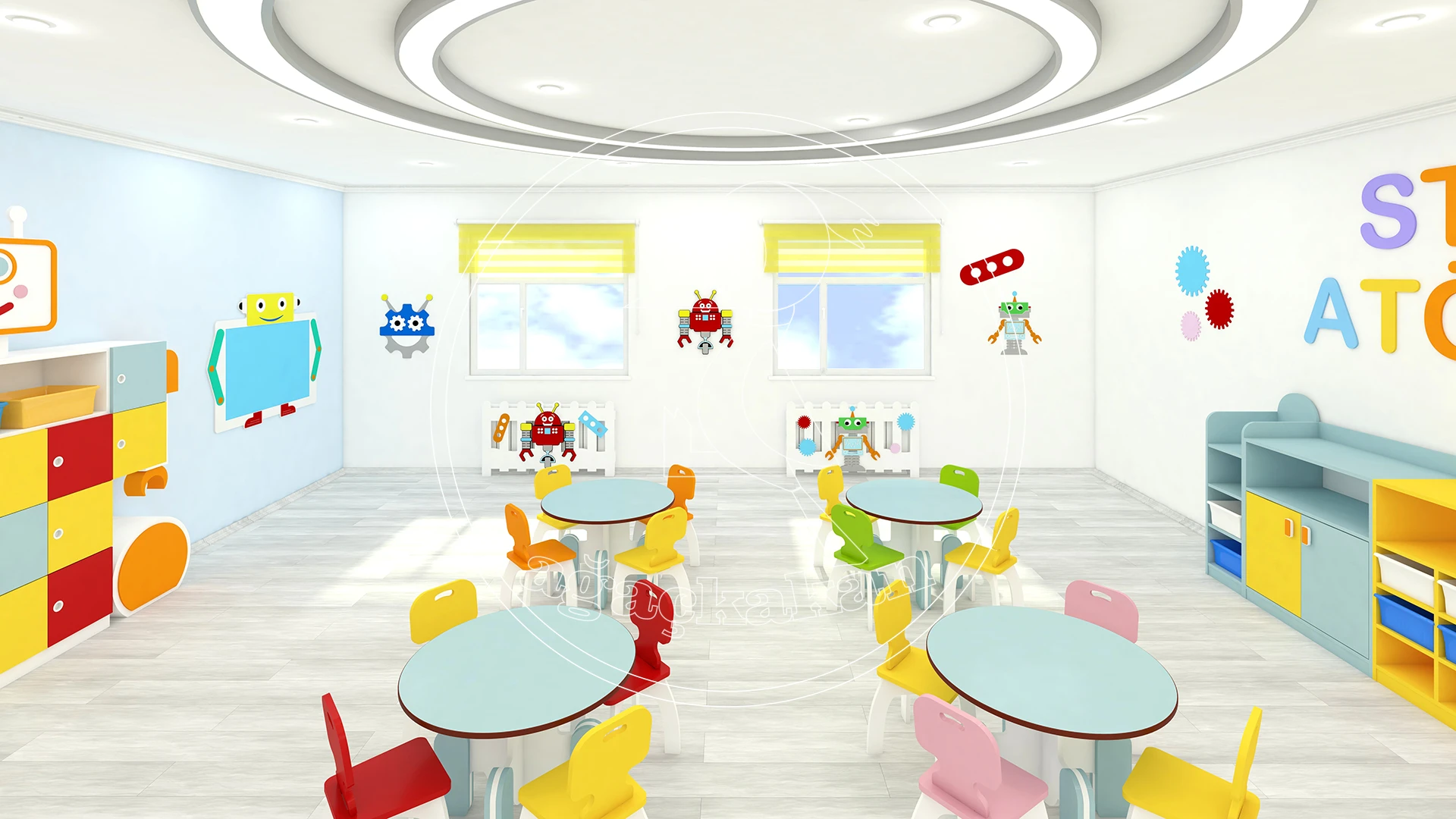 Anaokulu Etkinlik Atölyeleri, Steam Atölyesi